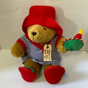 Vintage Kids Gifts Paddington Bear in Nightgown Plush